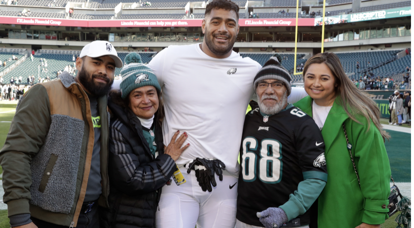 The Mailata family in Philadelphia: A Hollywood movie come to life