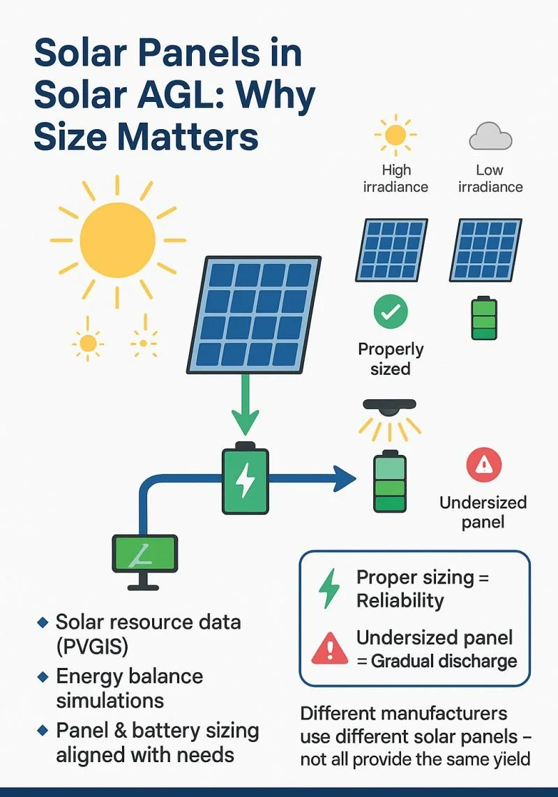 Solar Panels in Solar AGL: Why Size Matters