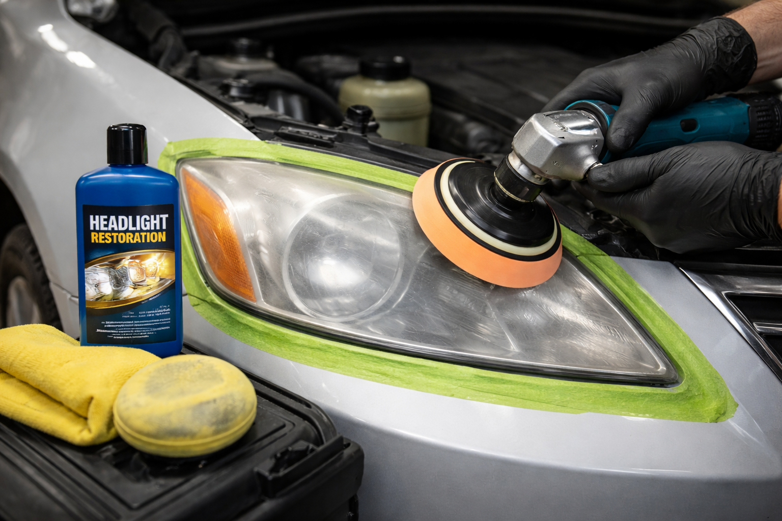 Headlight restoration