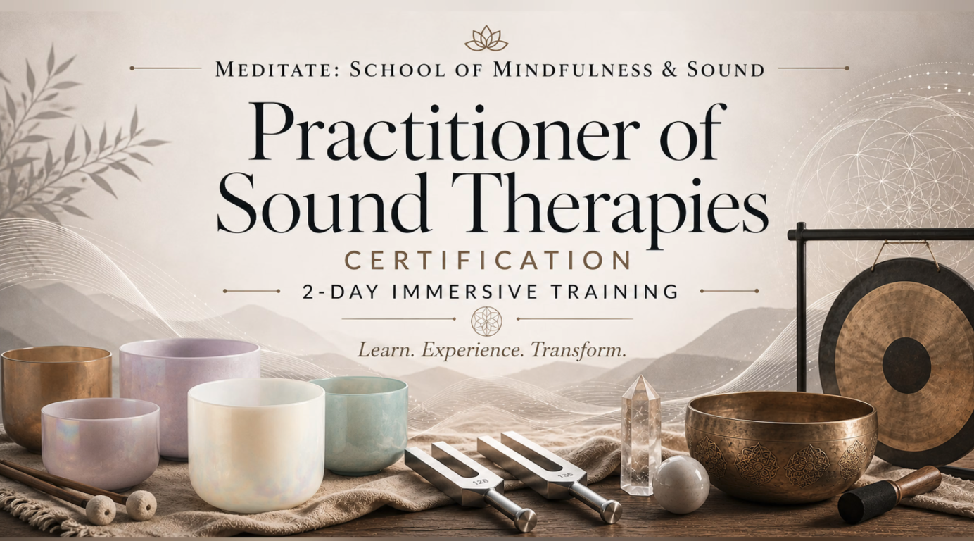 Practitioner of Sound Therapies Certification  2-Day Immersive Group Sound Training