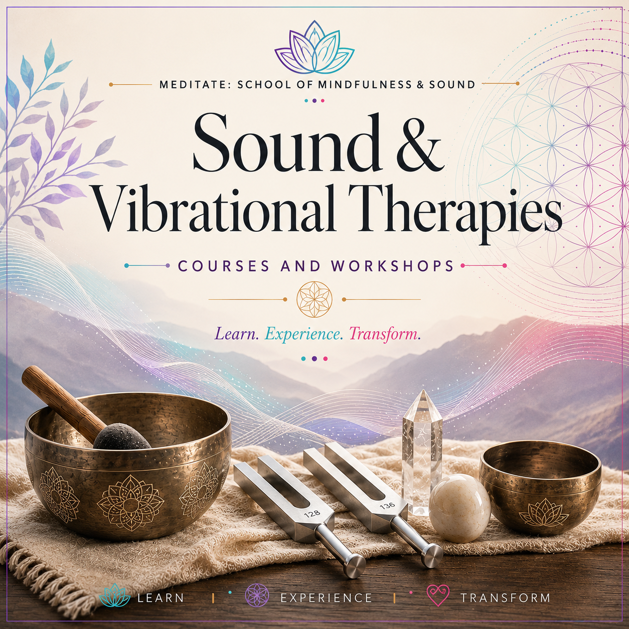 4-Day Sound & Vibration Therapy Certification - Houston, TX | Sept 19-22, 2026