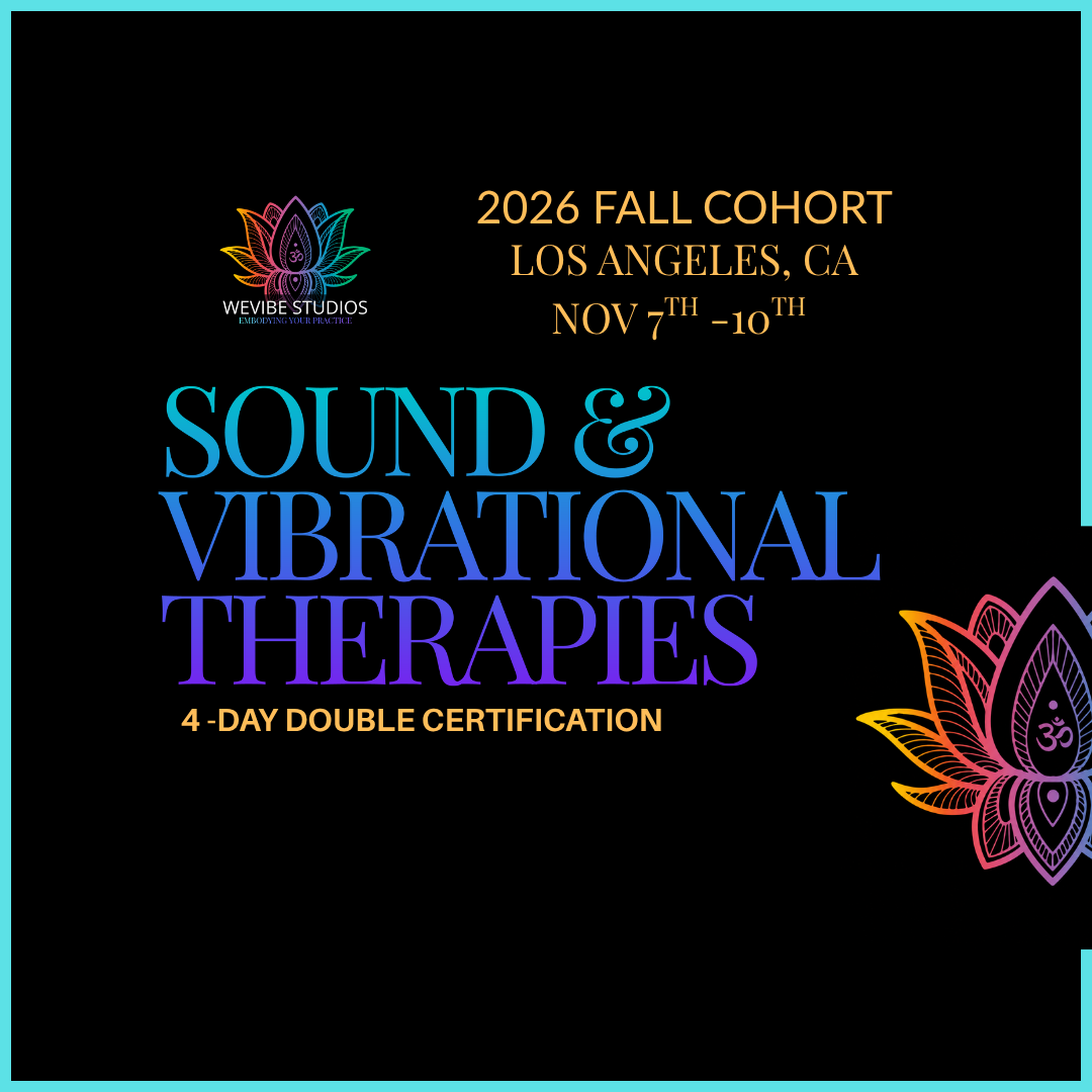 Los Angeles, CA Cohort 4-Day Sound & Vibration Certification (Copy)