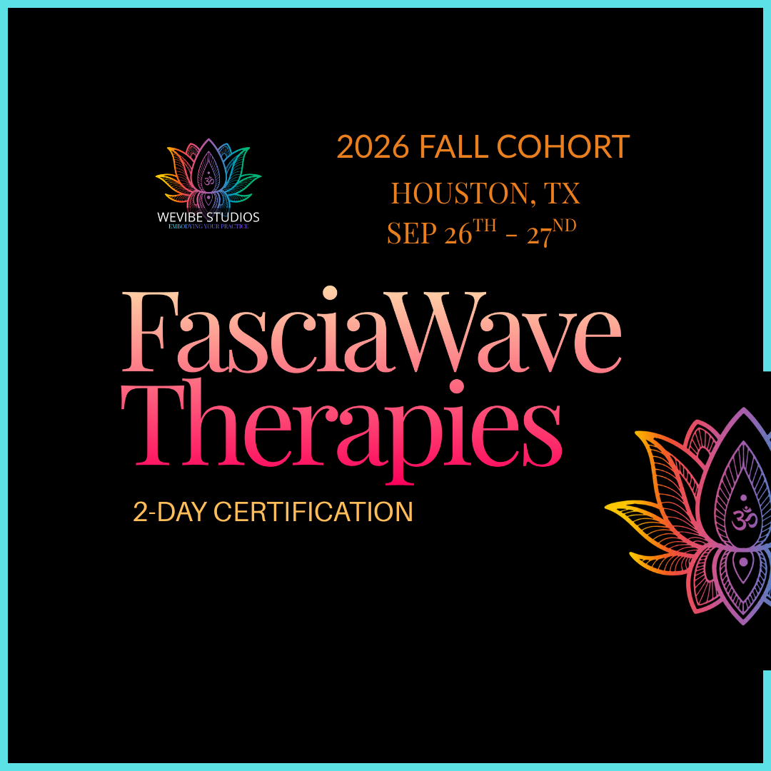 Houston, TX - 2 Day FasciaWave Certification