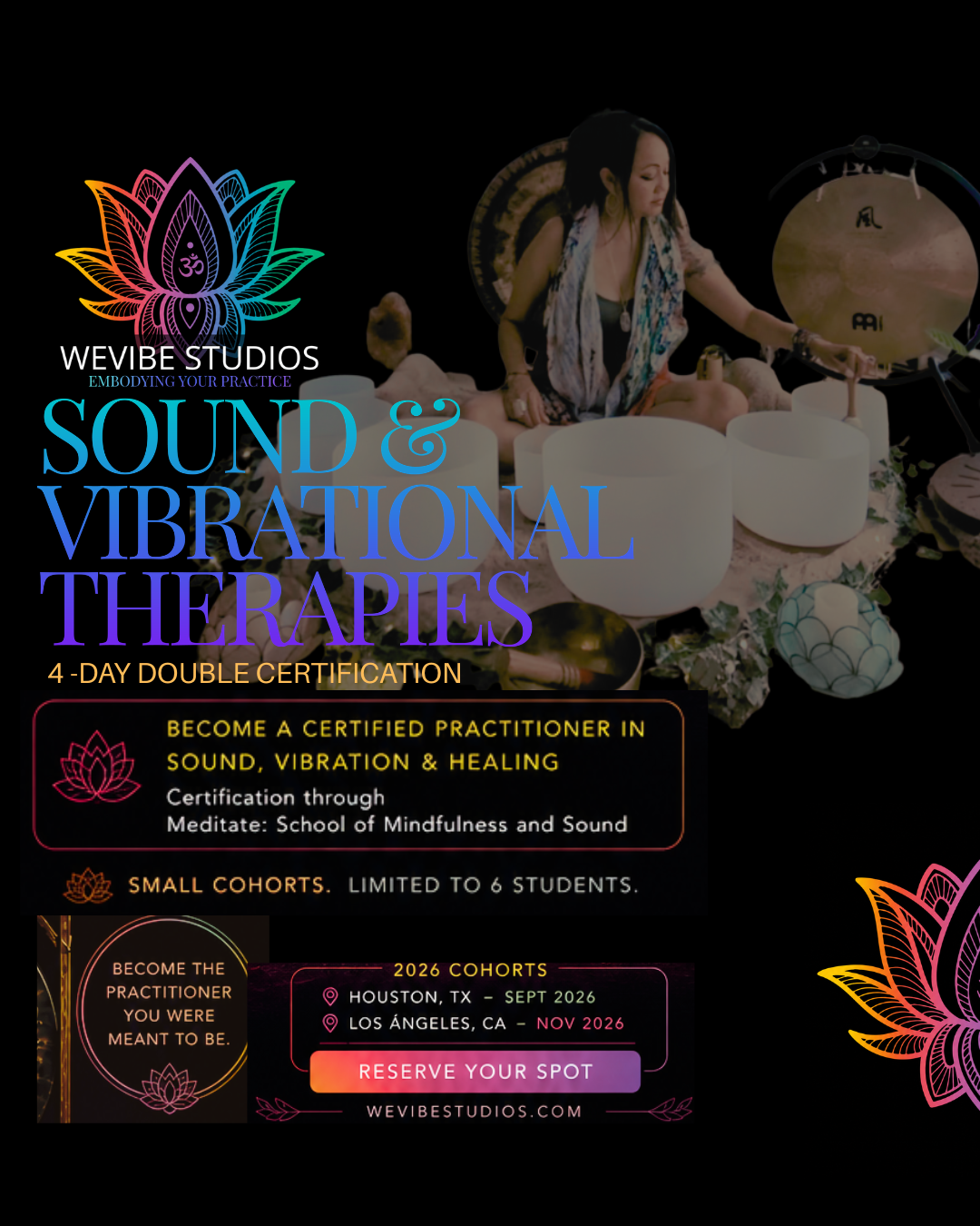 Los Angeles, CA Cohort 4-Day Sound & Vibration Certification (Copy)