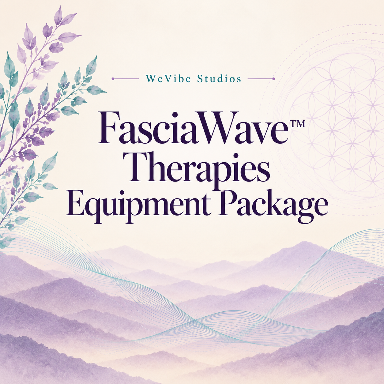FasciaWave™ Therapies Equipment Package