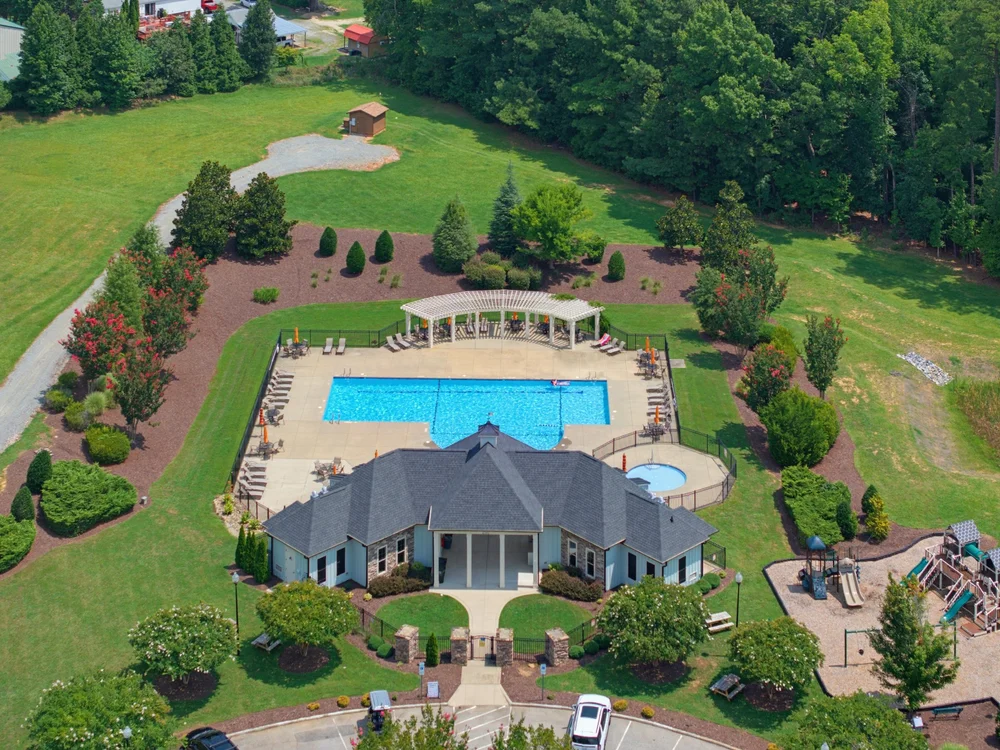 Aerial view of 4148 Banks Stone Drive
