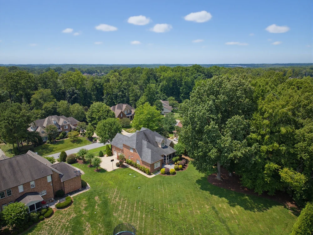 Aerial view of 4148 Banks Stone Drive