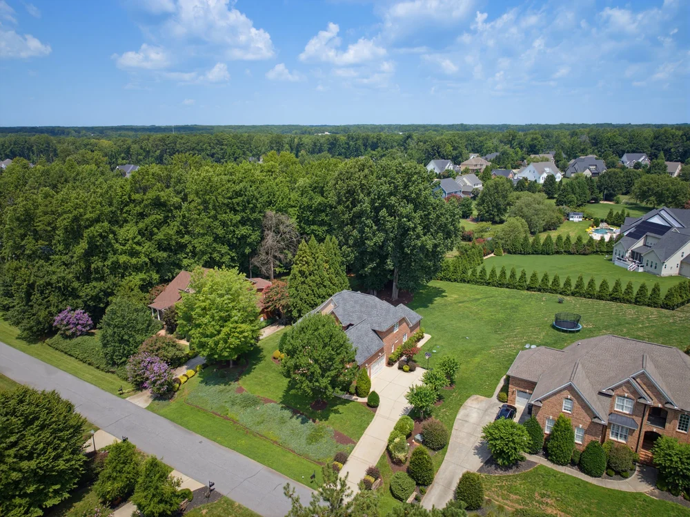 Aerial view of 4148 Banks Stone Drive