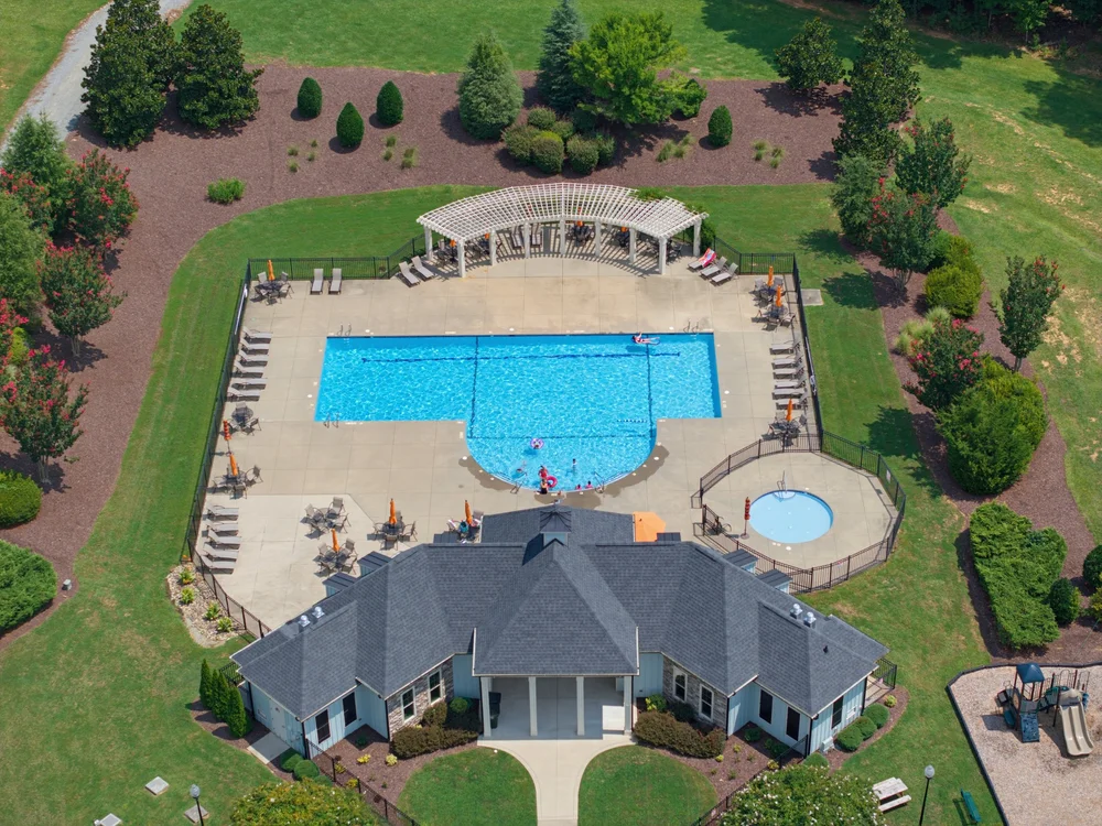 Aerial view of 4148 Banks Stone Drive