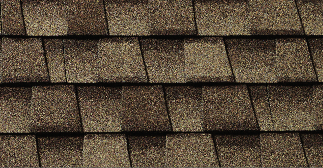 GAF  offers an array of shingle colors
