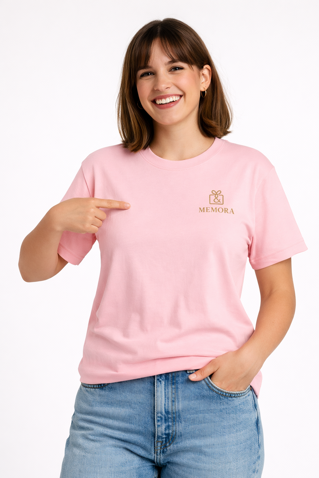Classic Pink Meow T-Shirt