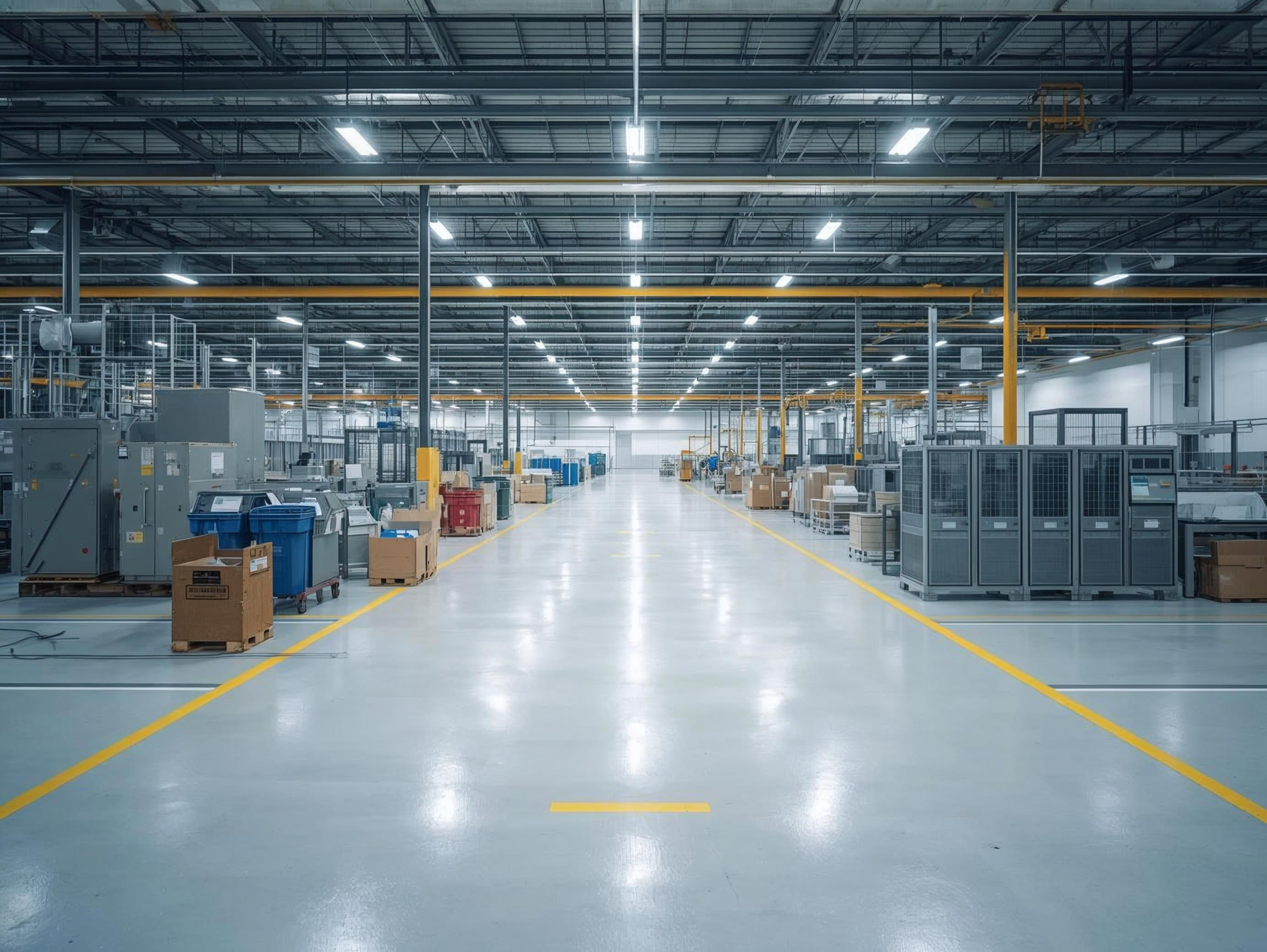 Organised manufacturing facility reflecting structured quality and environmental systems