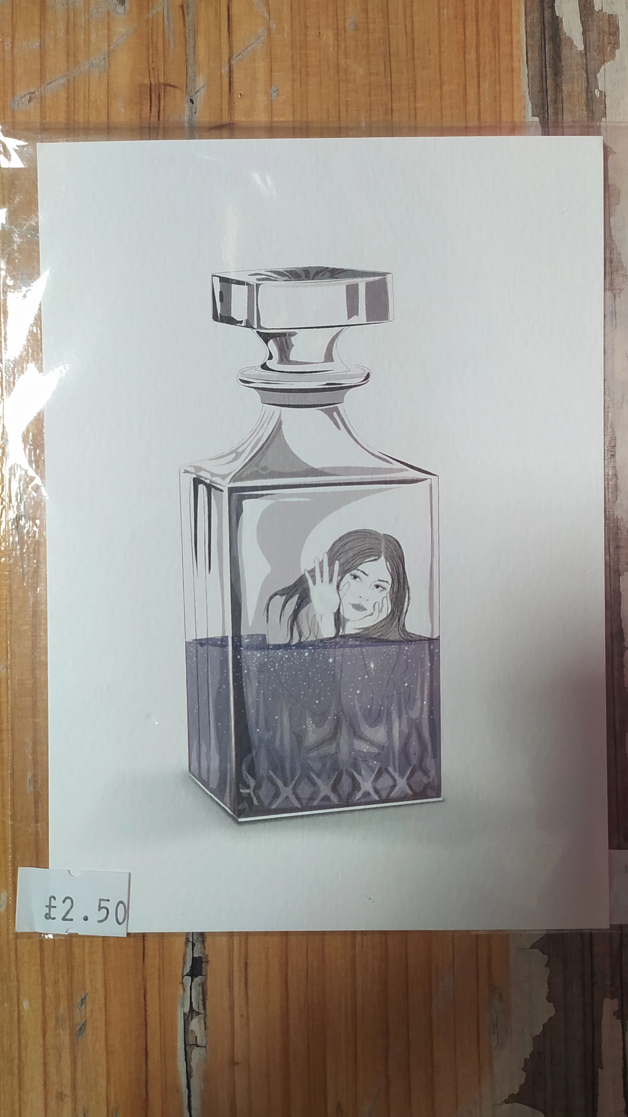 Whiskey Jar Ellysse Postcard Print