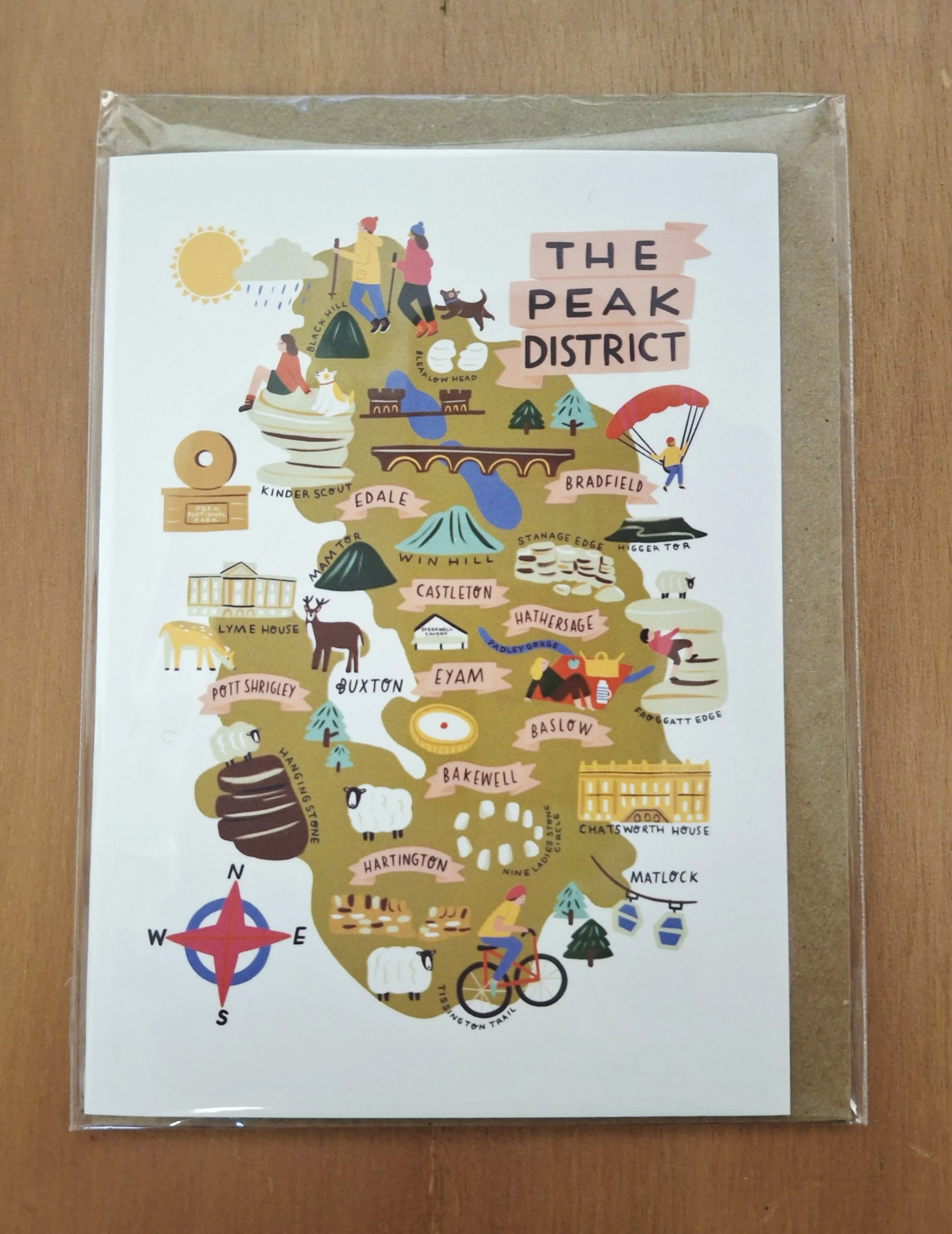 The Peak District card