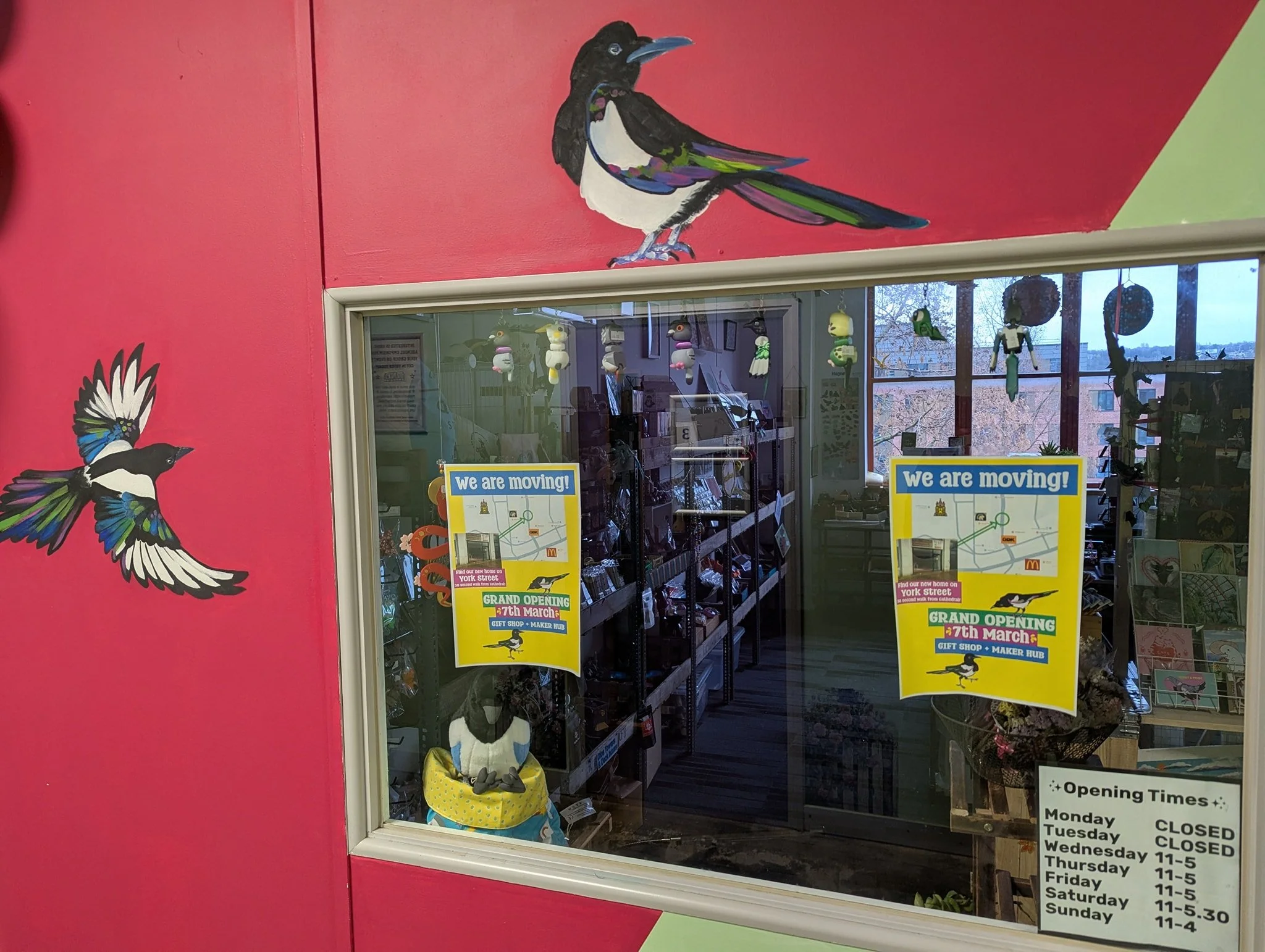 The Magpies are moving