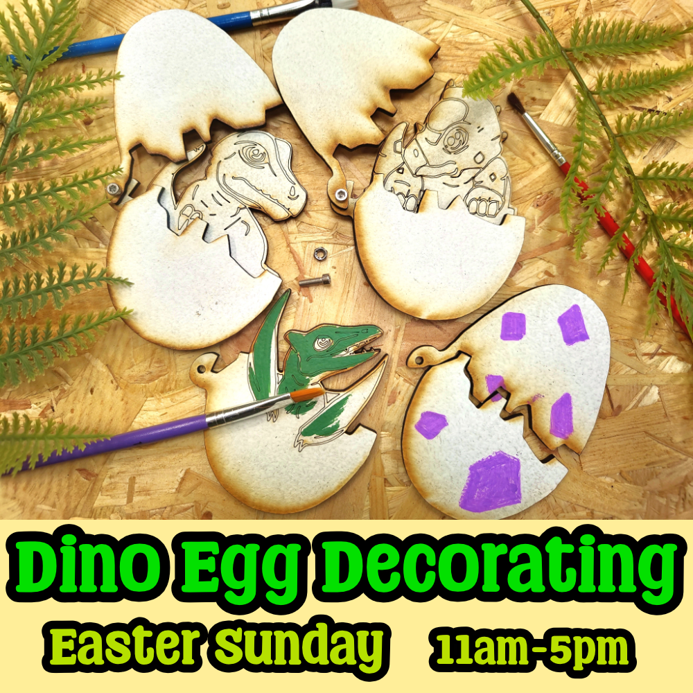 Dino Egg Decorating