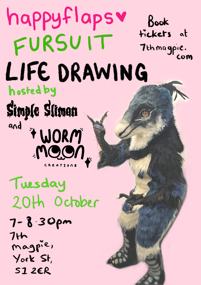 Fursuit Life Drawing