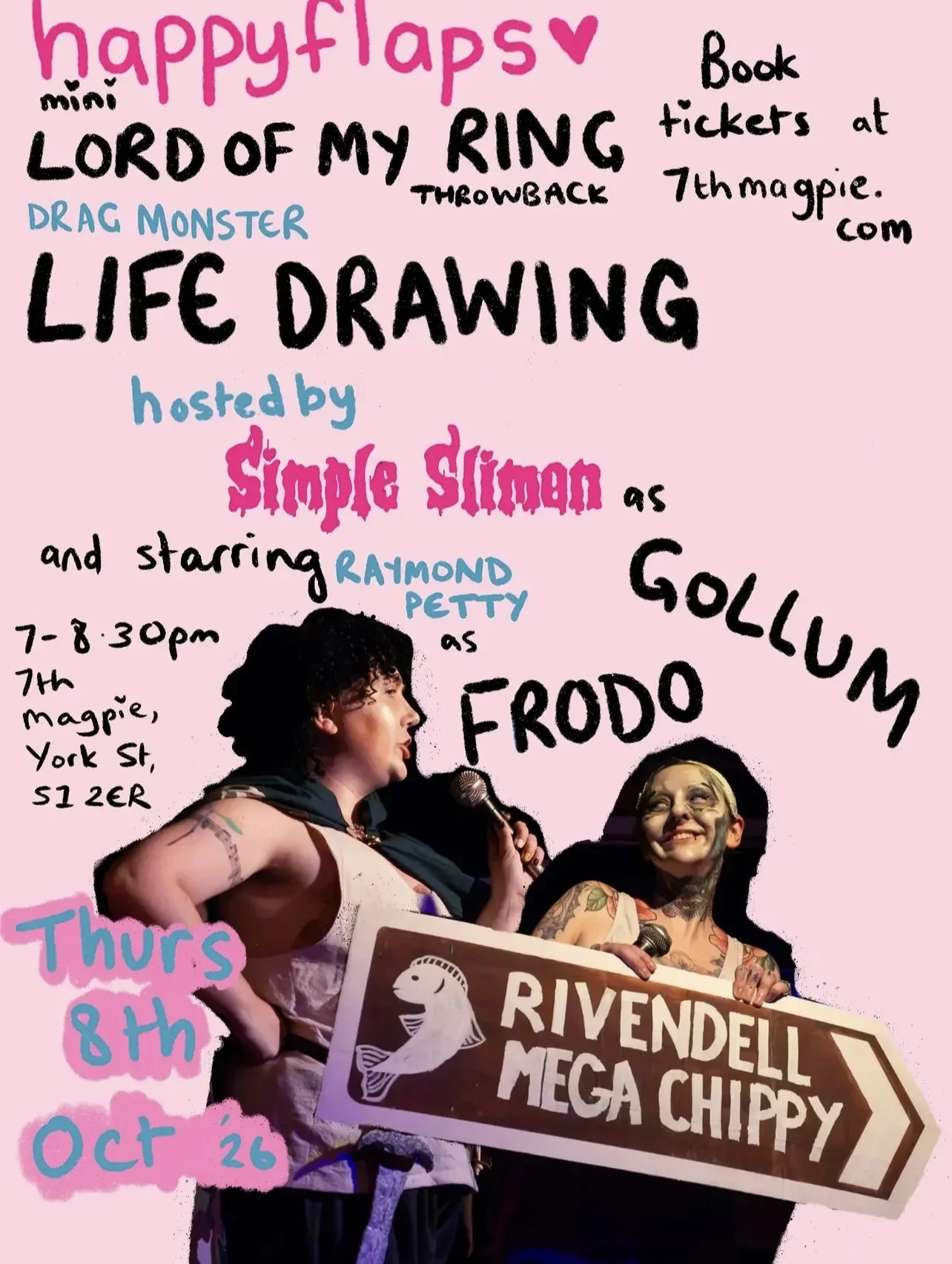 Drag Monster Life Drawing