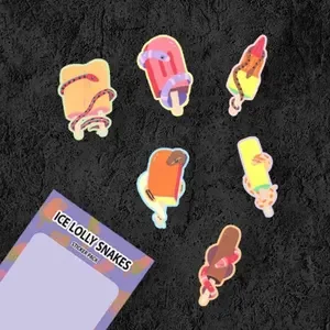 Ice Lolly Snakes Sticker Pack