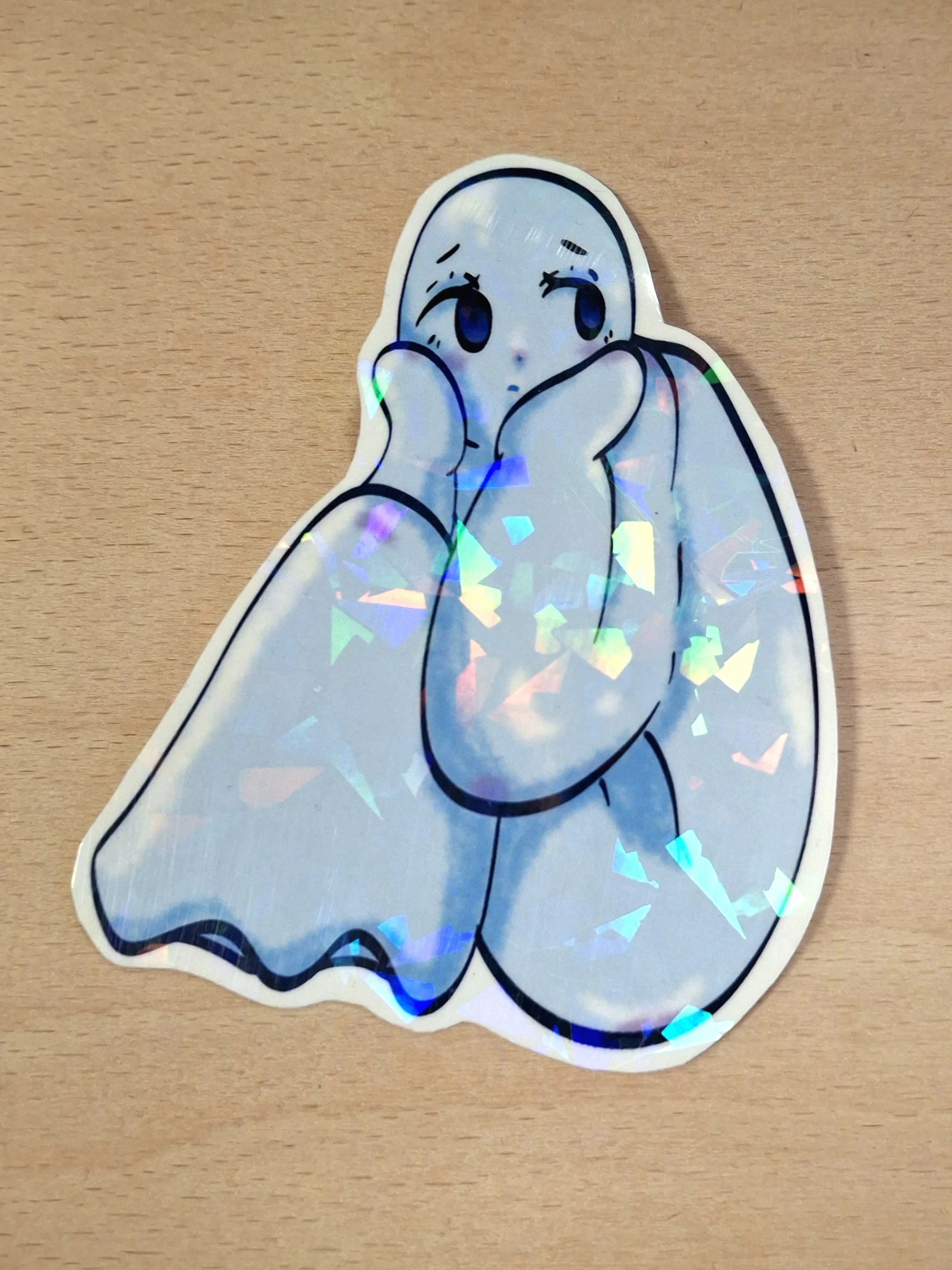 Bored Ghost Sticker