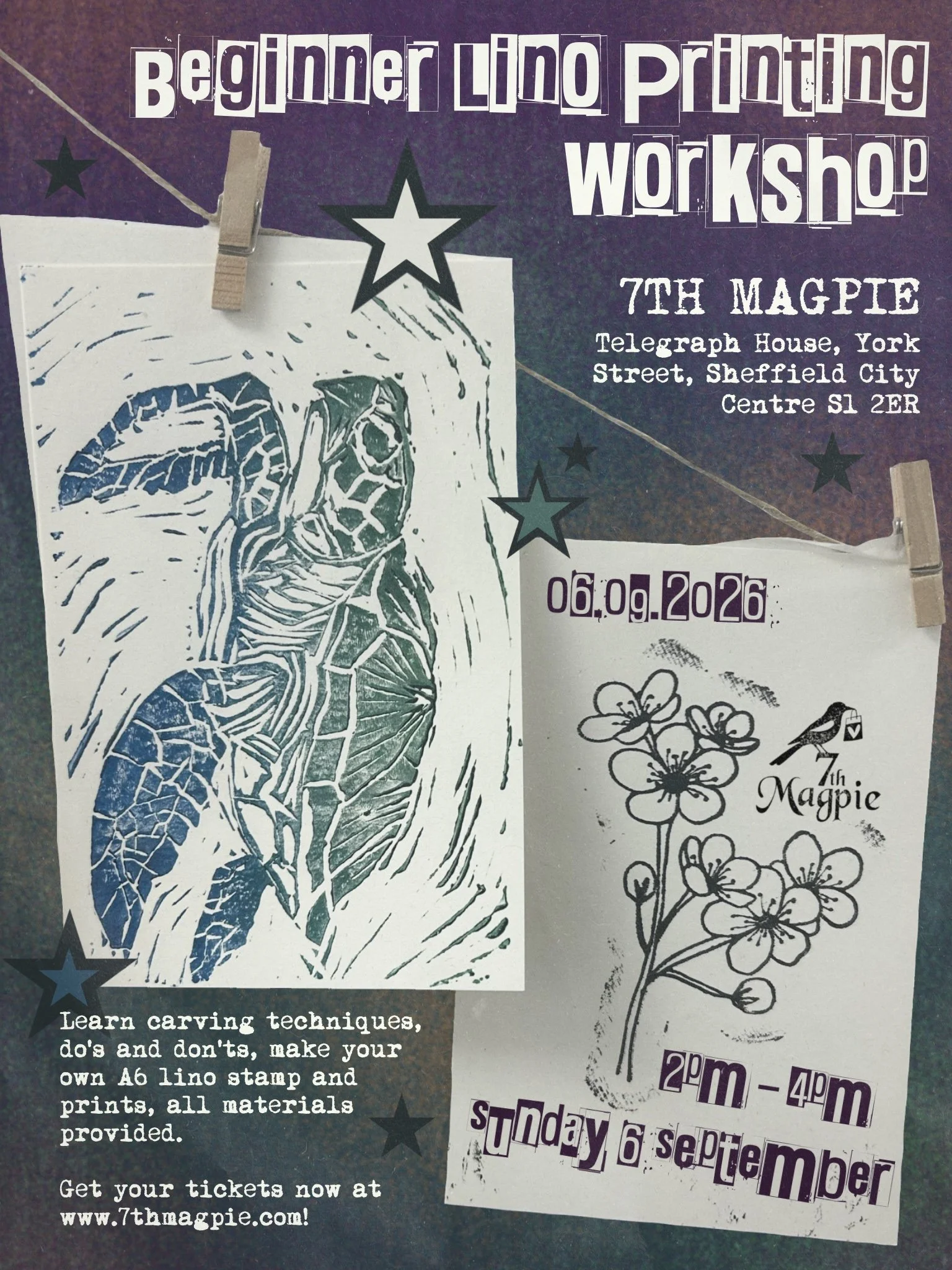 Beginner Lino Printing Workshop