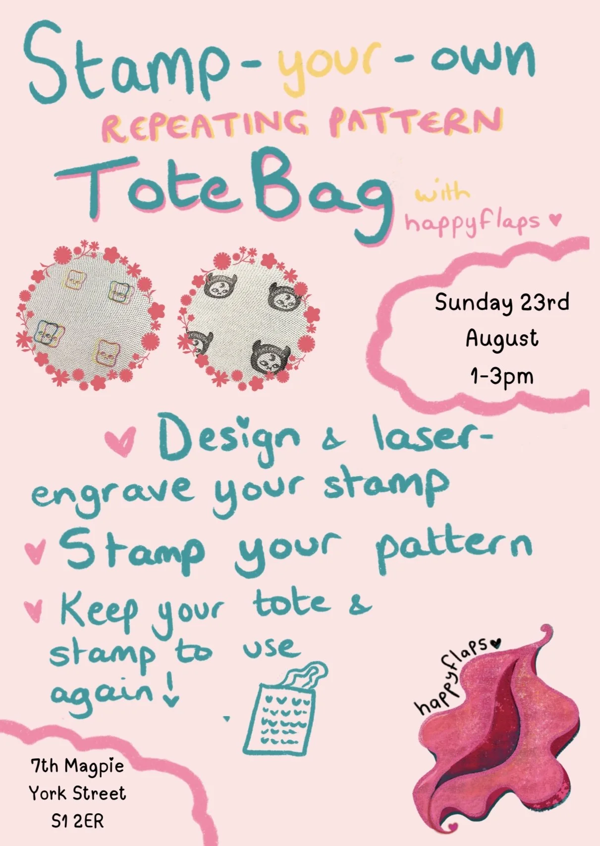 Tote Bag Stamping Workshop
