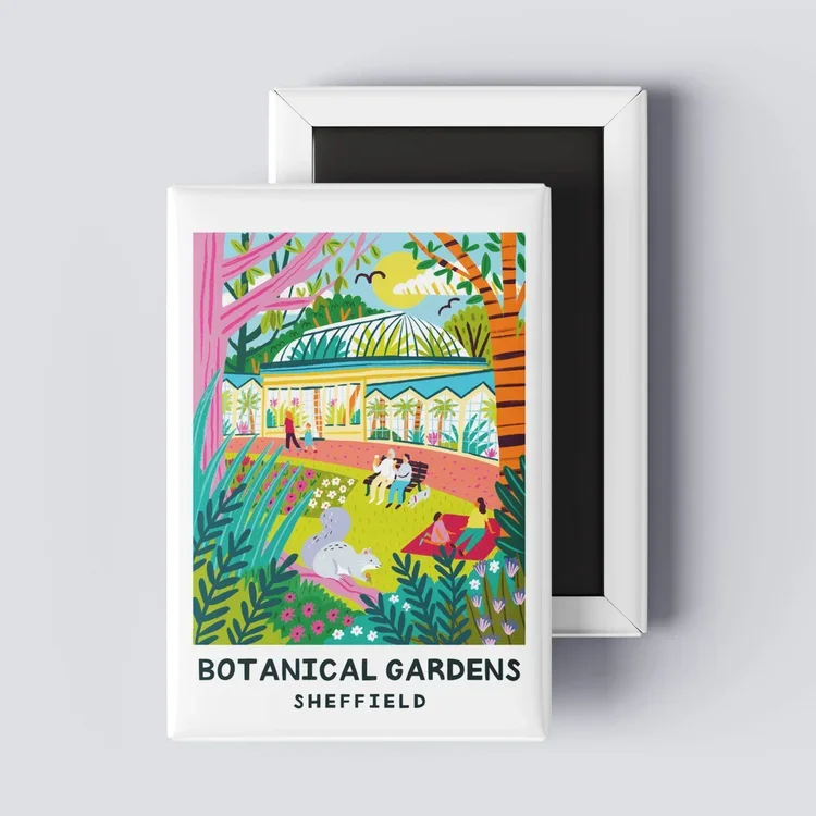 Botanical Gardens Sheffield Magnet