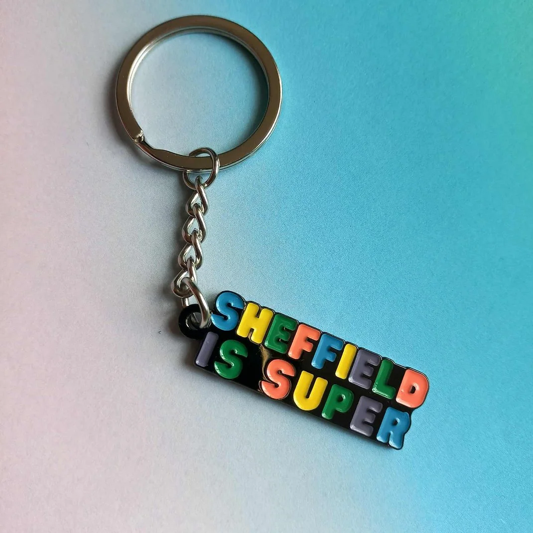 Sheffield Is Super Keyring