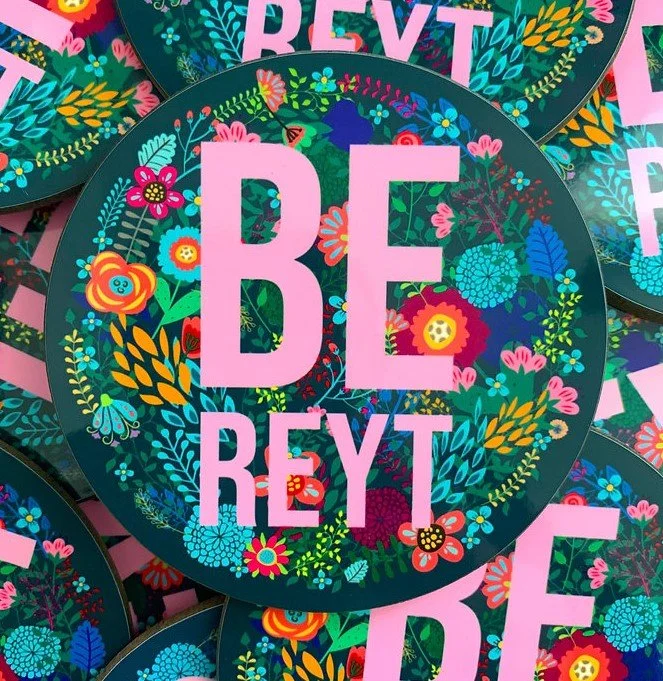 Be Reyt Floral Coaster