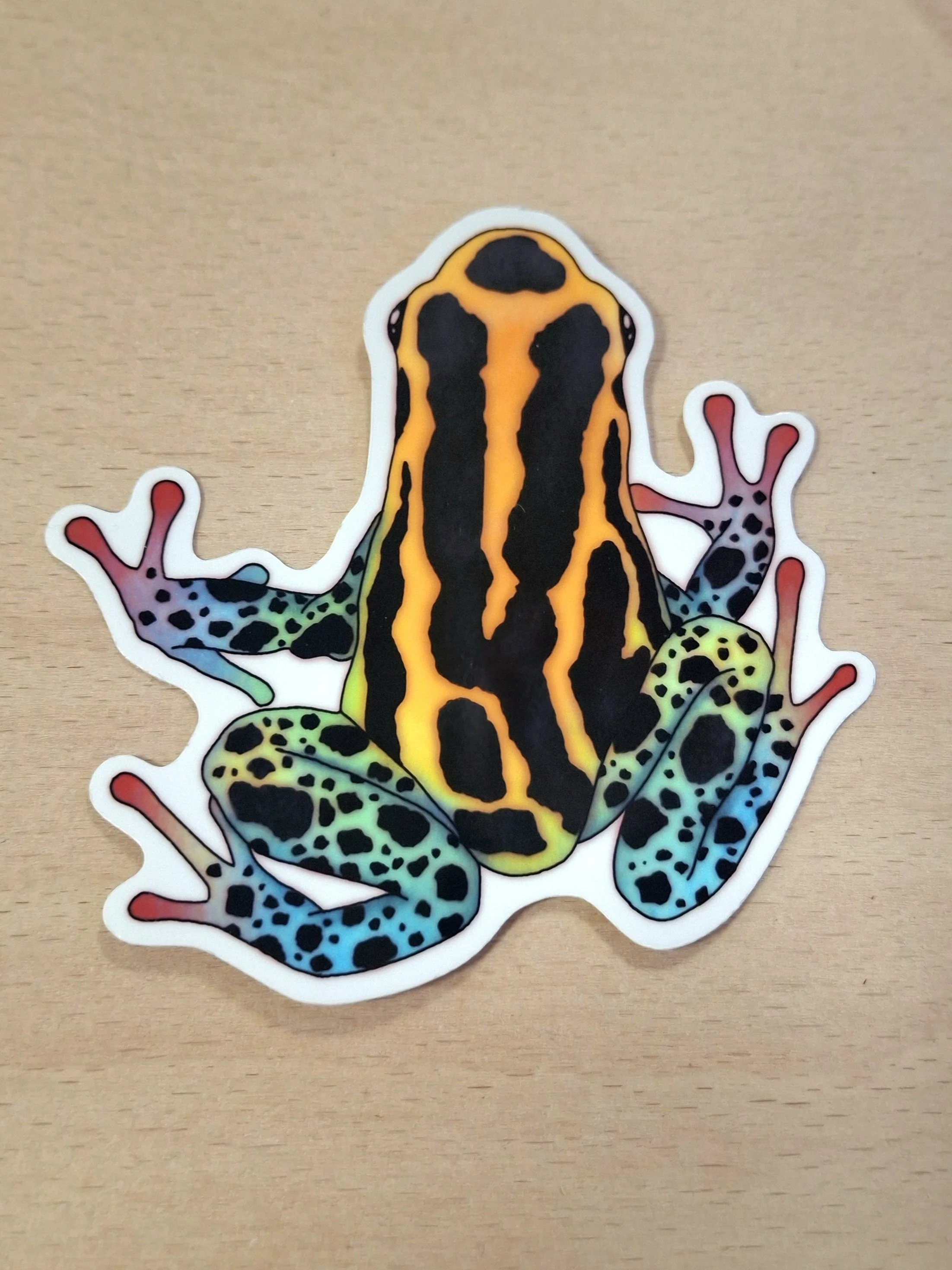 Dart Frog Sticker