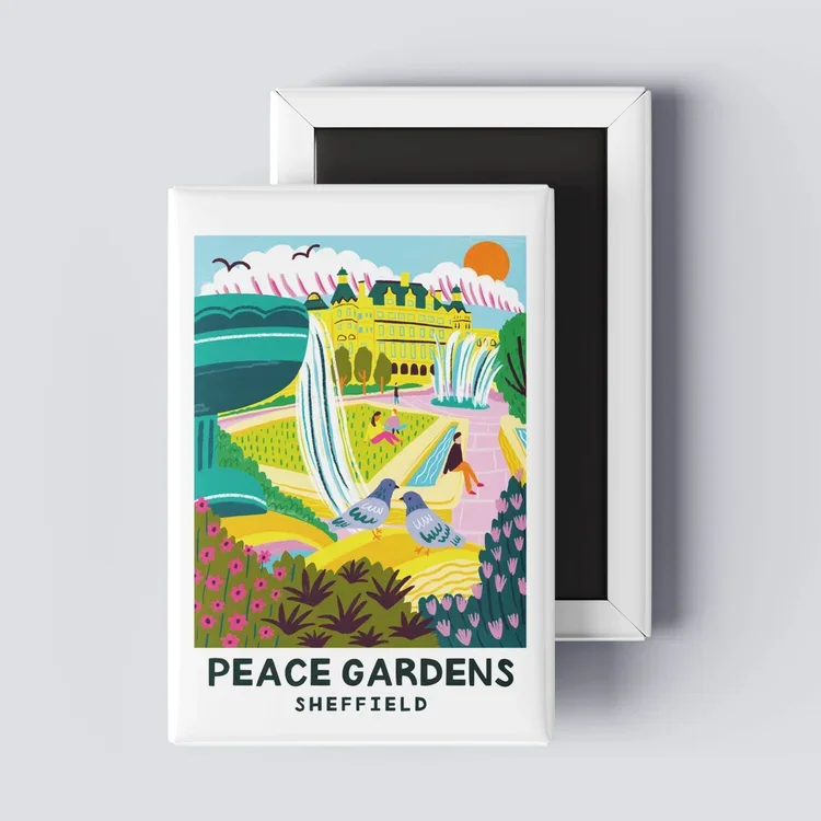 Sheffield Peace Gardens Magnet
