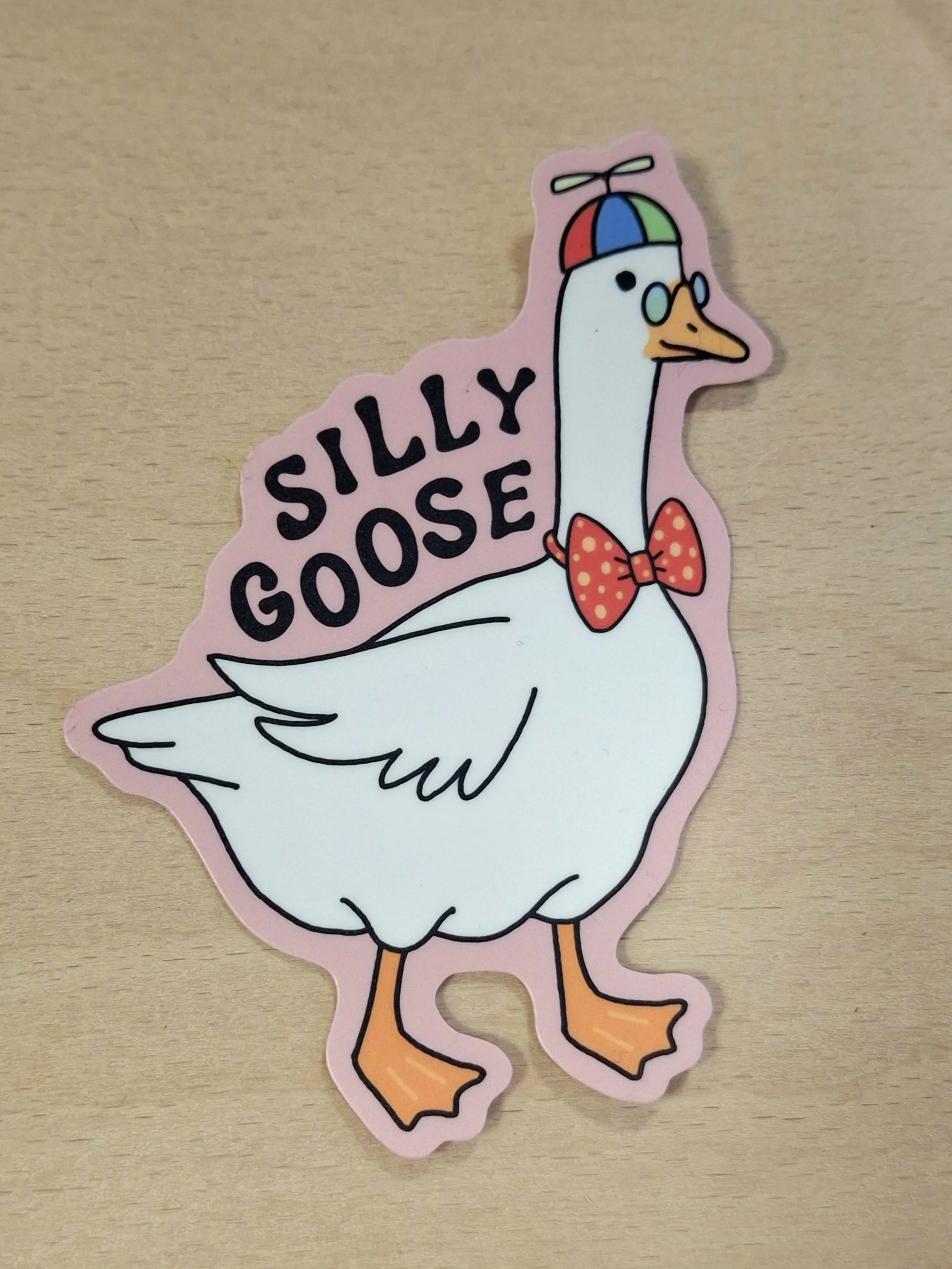 Silly Goose Sticker