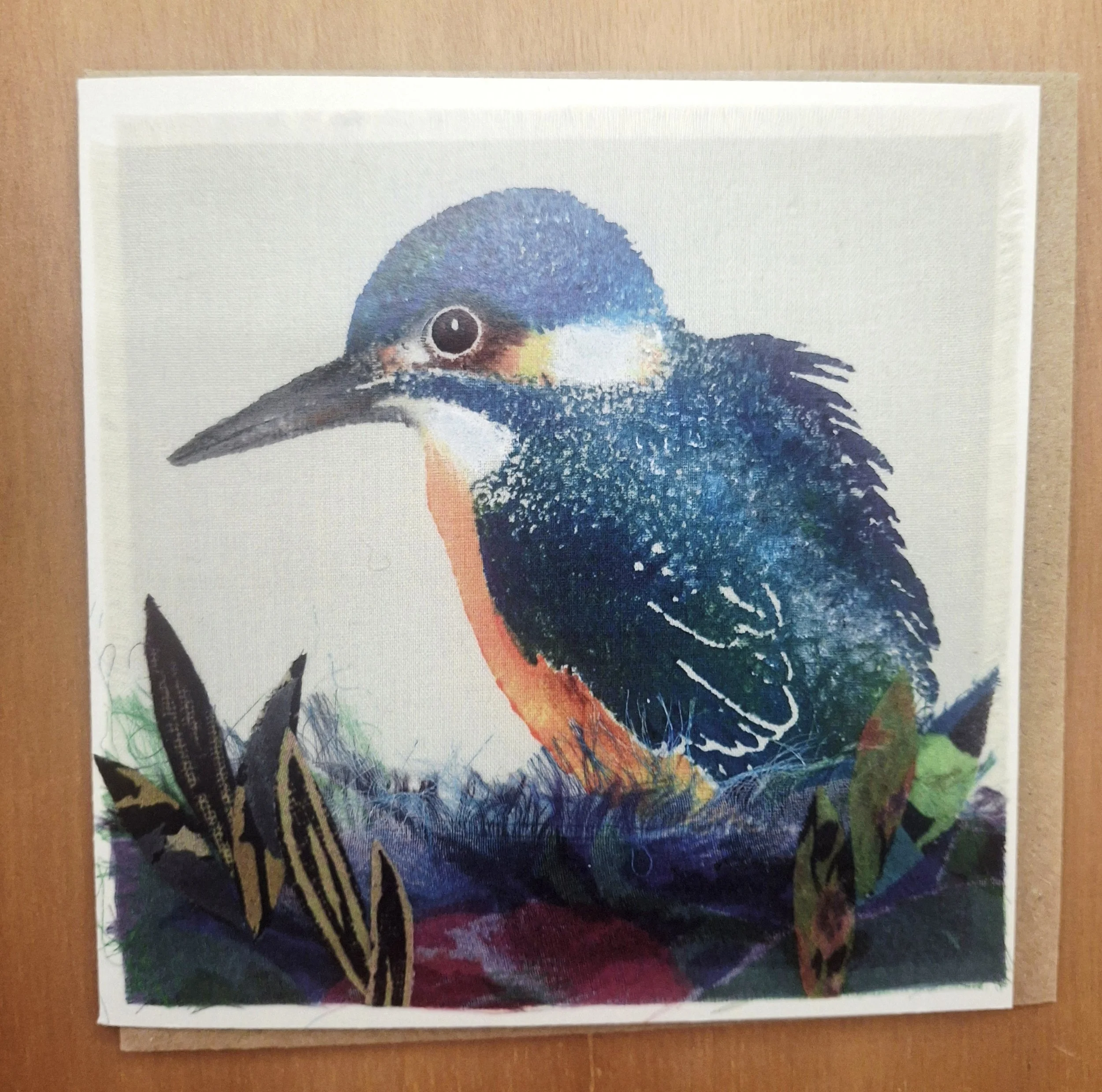 Kingfisher Card