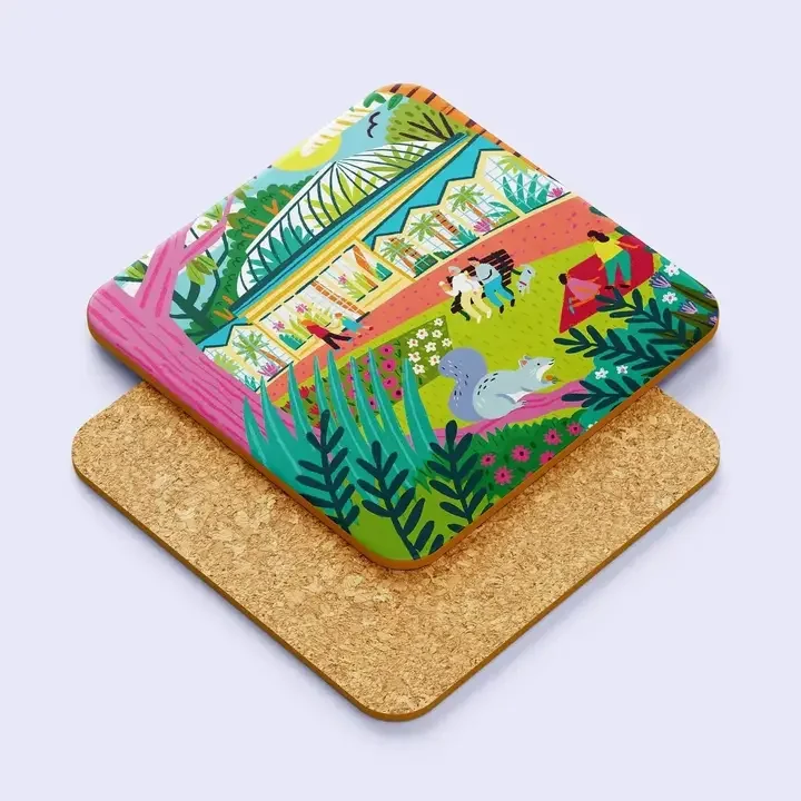 Sheffield botanical gardens coaster.webp