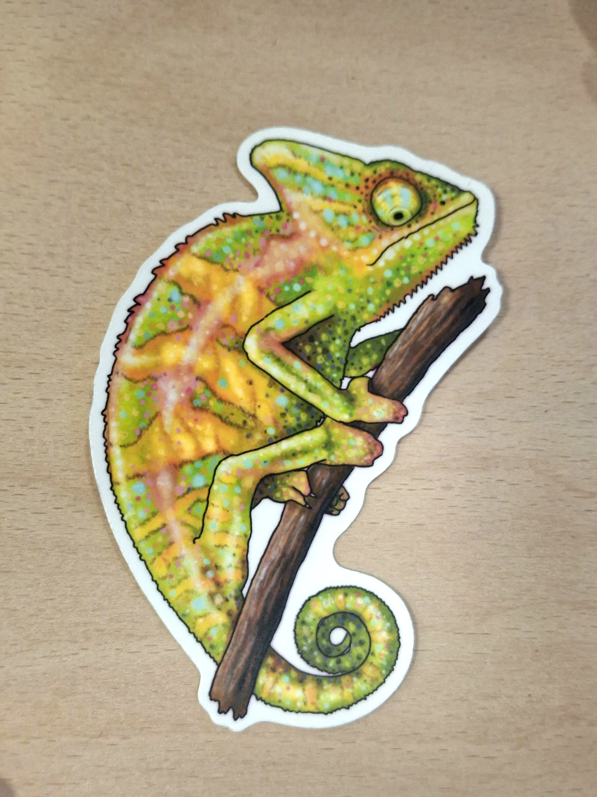 Chameleon Sticker