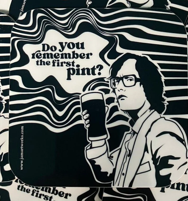 Do You Remember the First Pint Jarvis Coaster