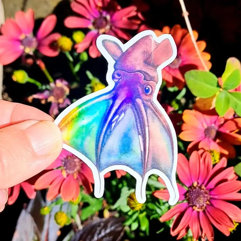 Vampire Squid Sticker