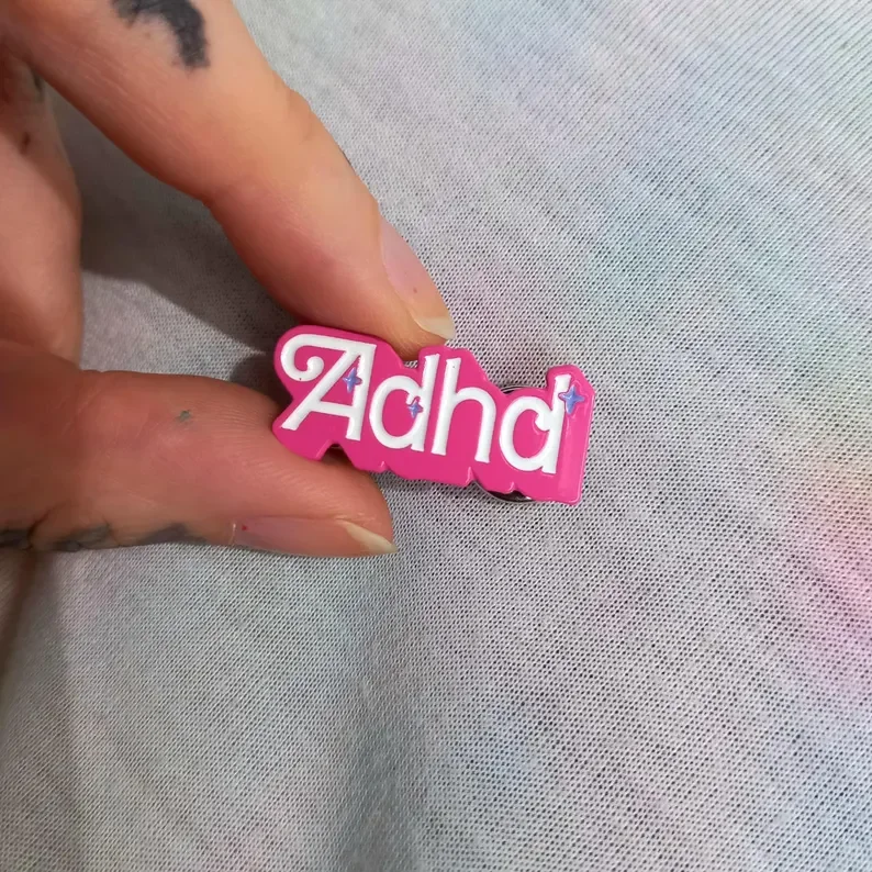 ADHD Enamel Pin