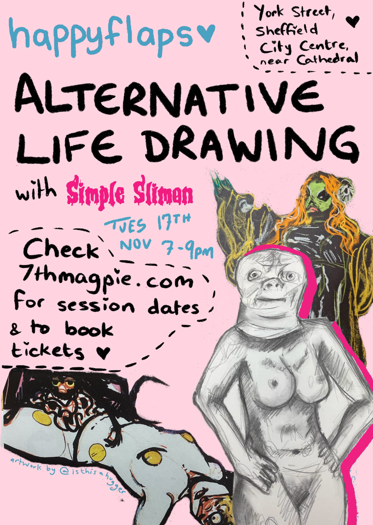 Alternative Life Drawing ☆ 17.11.26