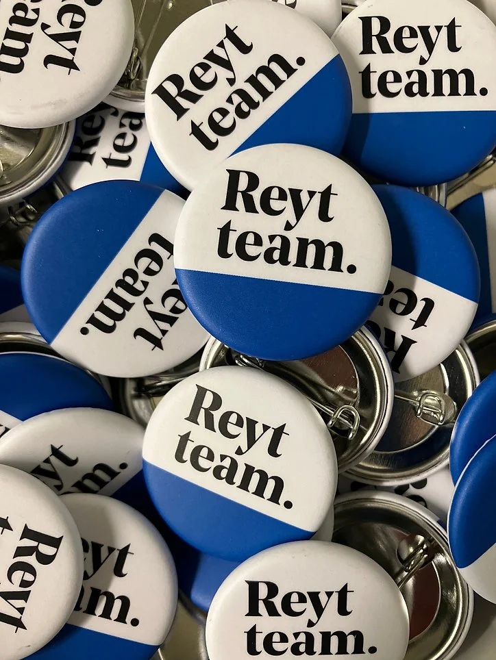 Reyt Team Badge - Blue