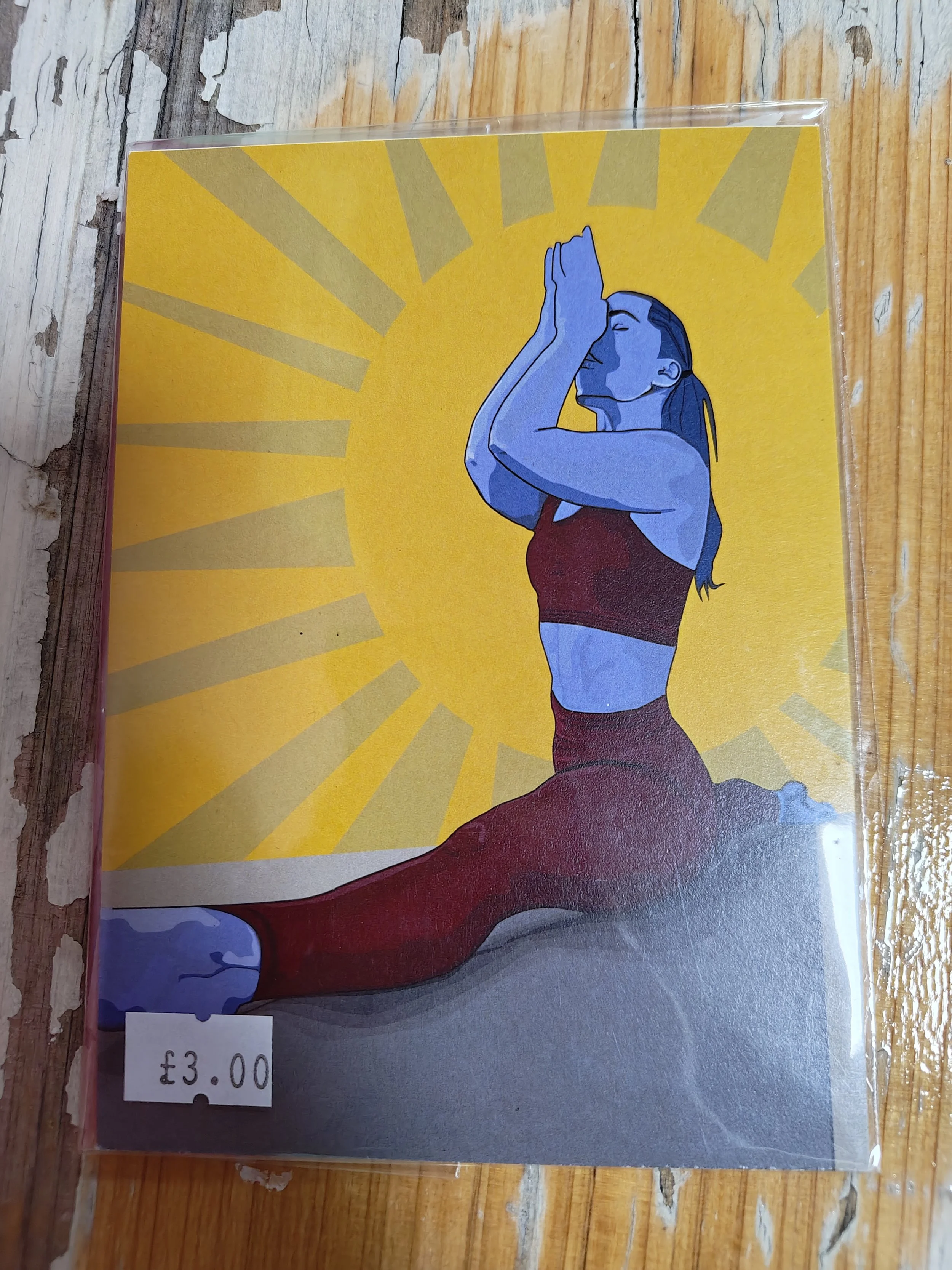 Zen With Jen Postcard Print