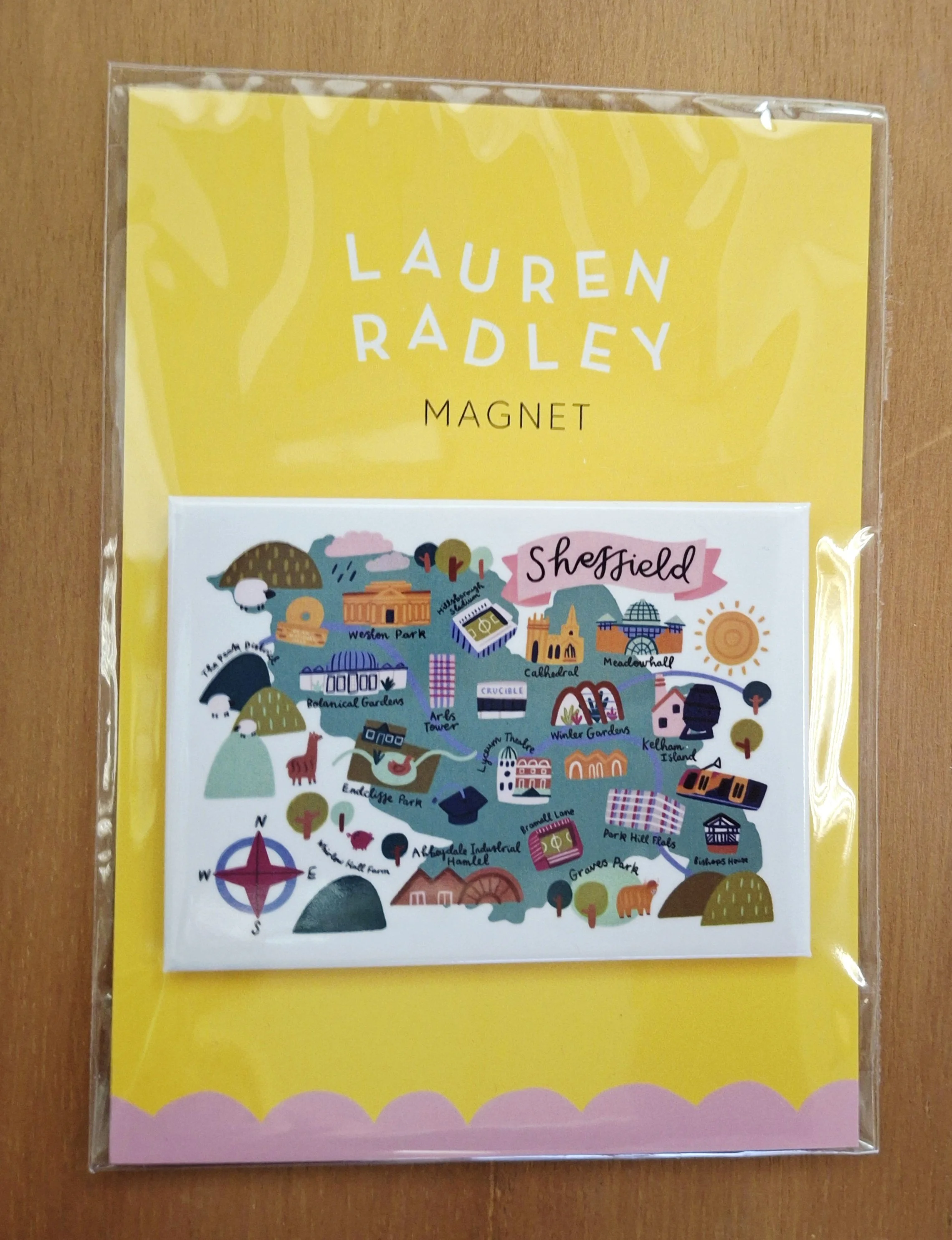 Sheffield Magnet by Lauren Radley