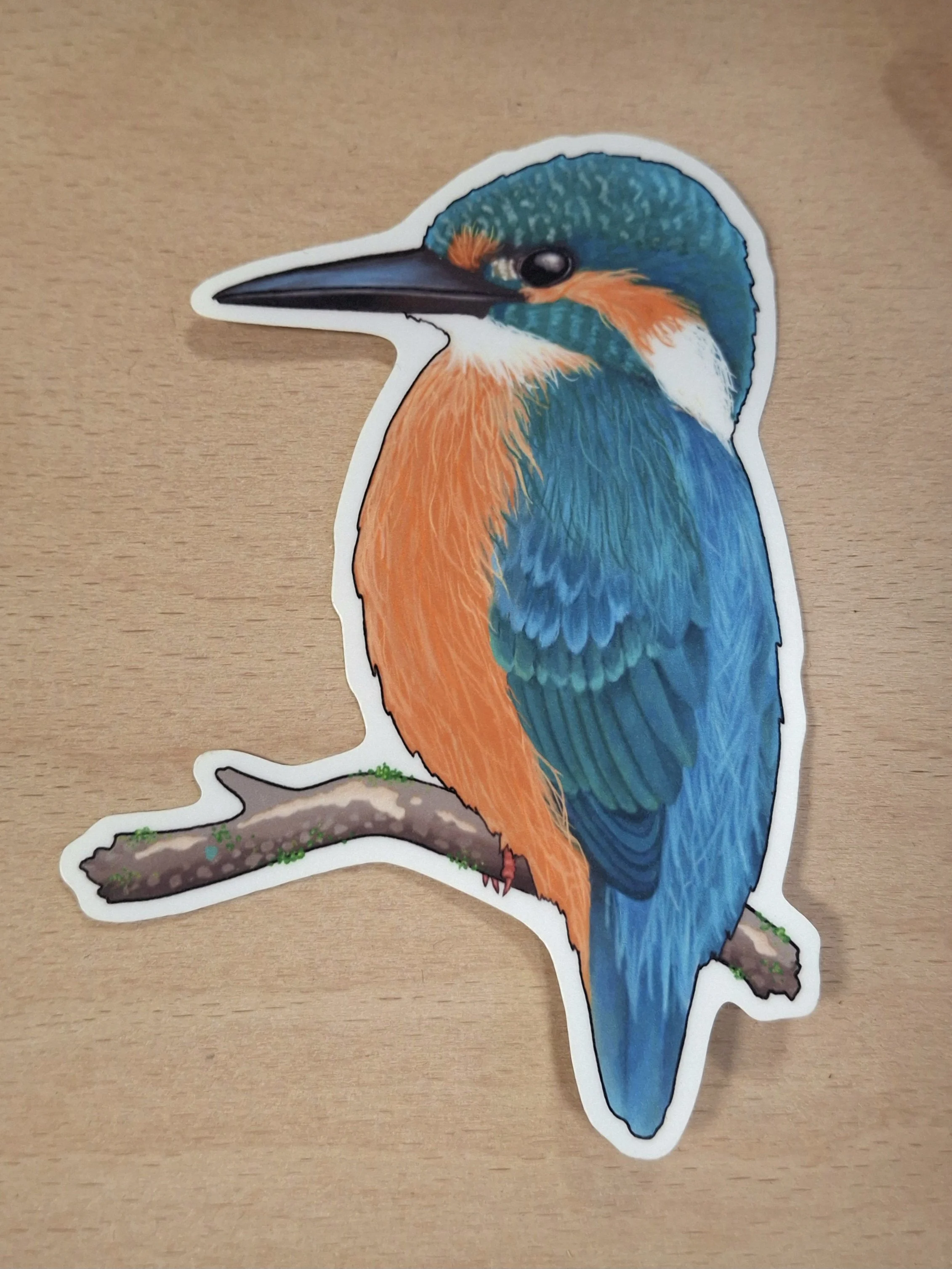 King Fisher Sticker
