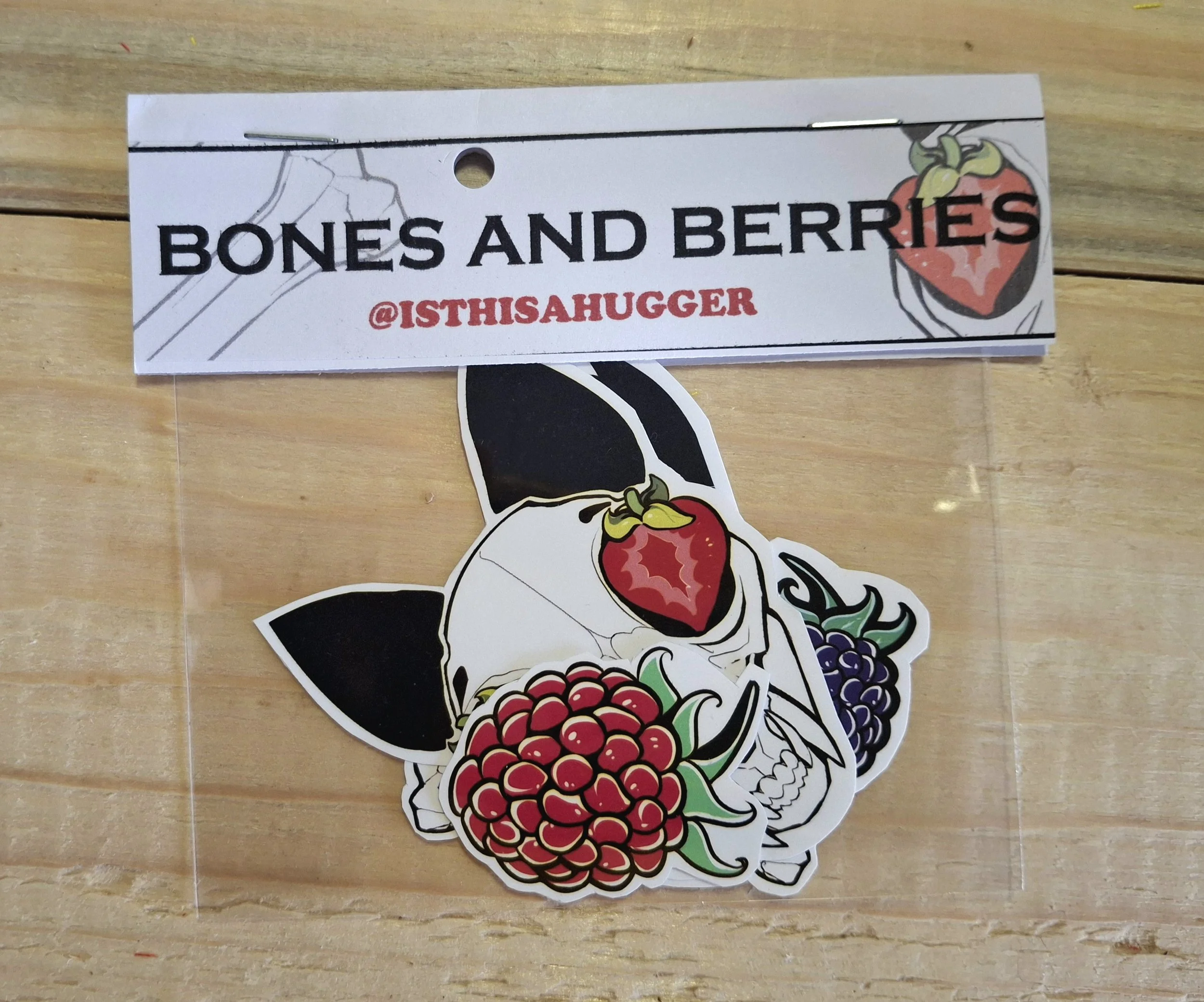 Bones and Berries Sticker Pack