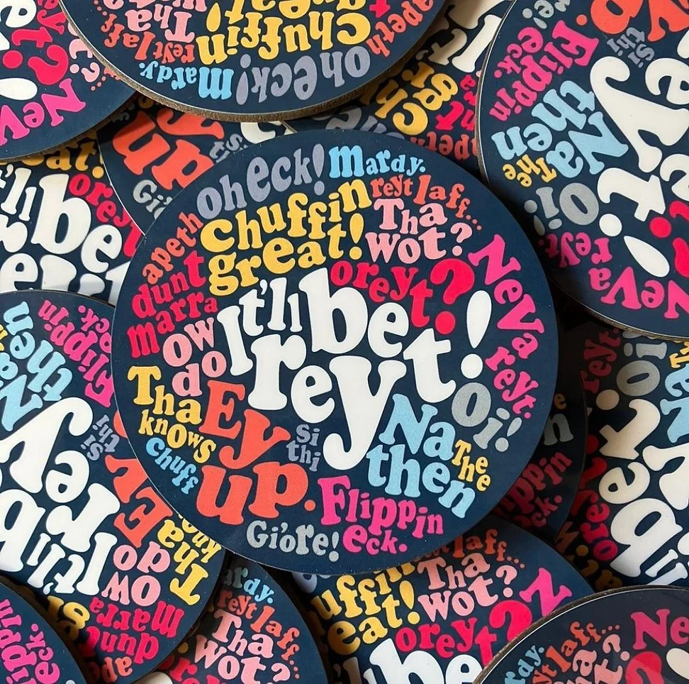 Yorkshire Sayings Coaster