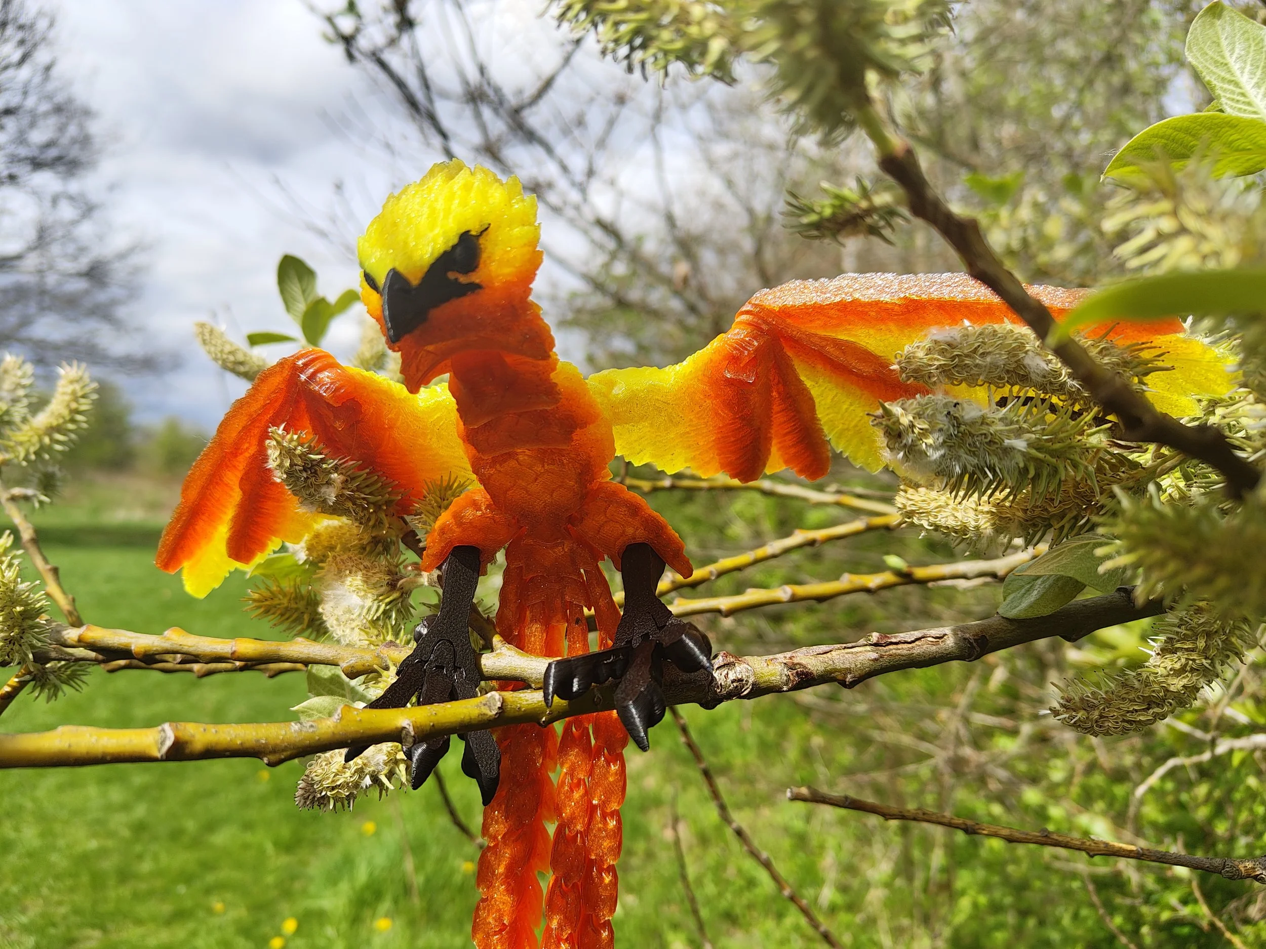 Large Articulated Poseable Animal Display Item