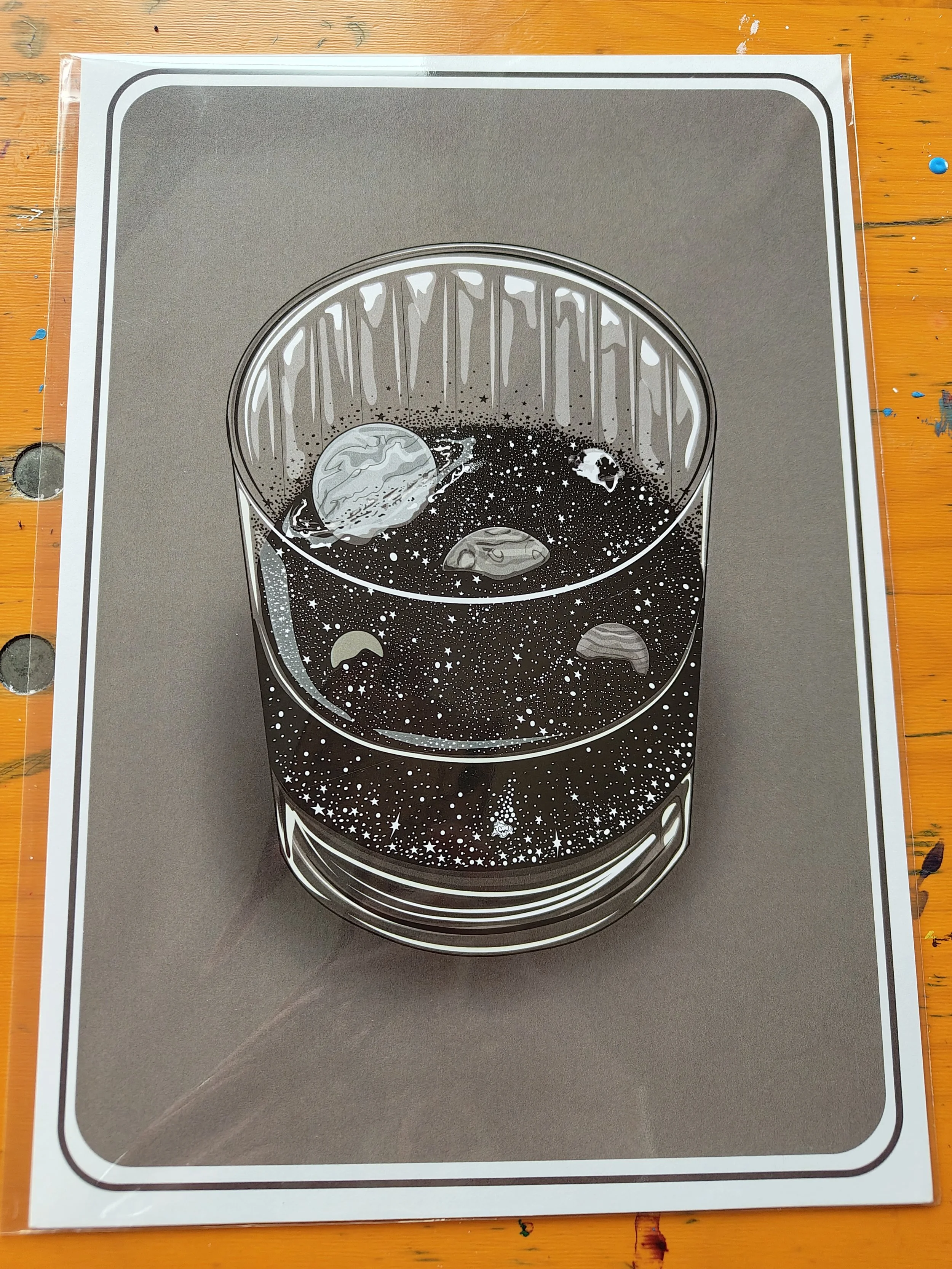 Space Scotch A5 or A4 Print