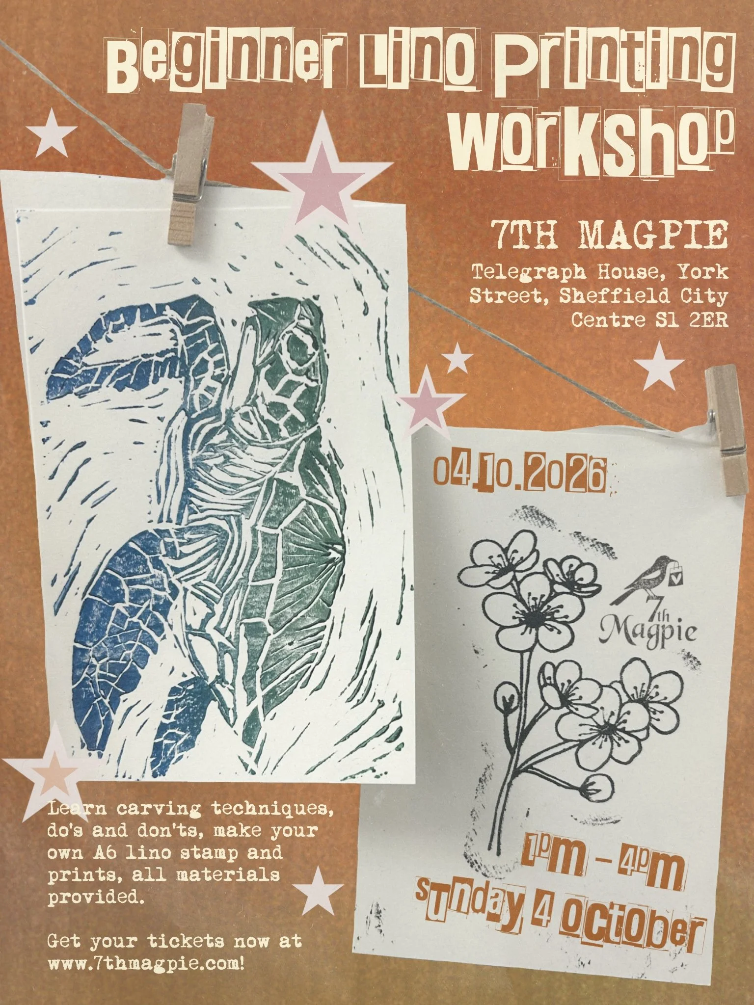 Beginner Lino Printing Workshop