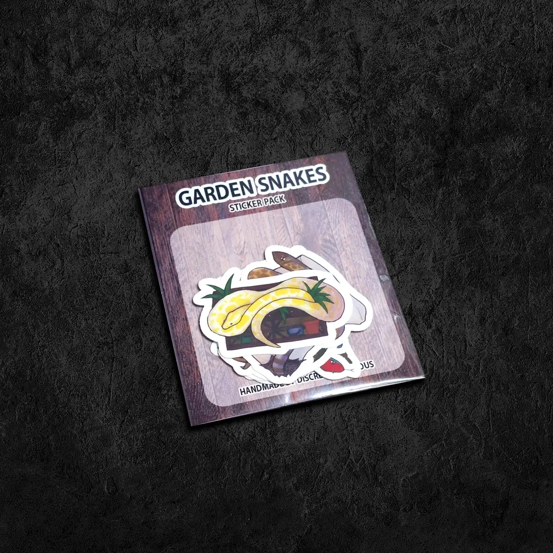 illustrated snake stickers.webp