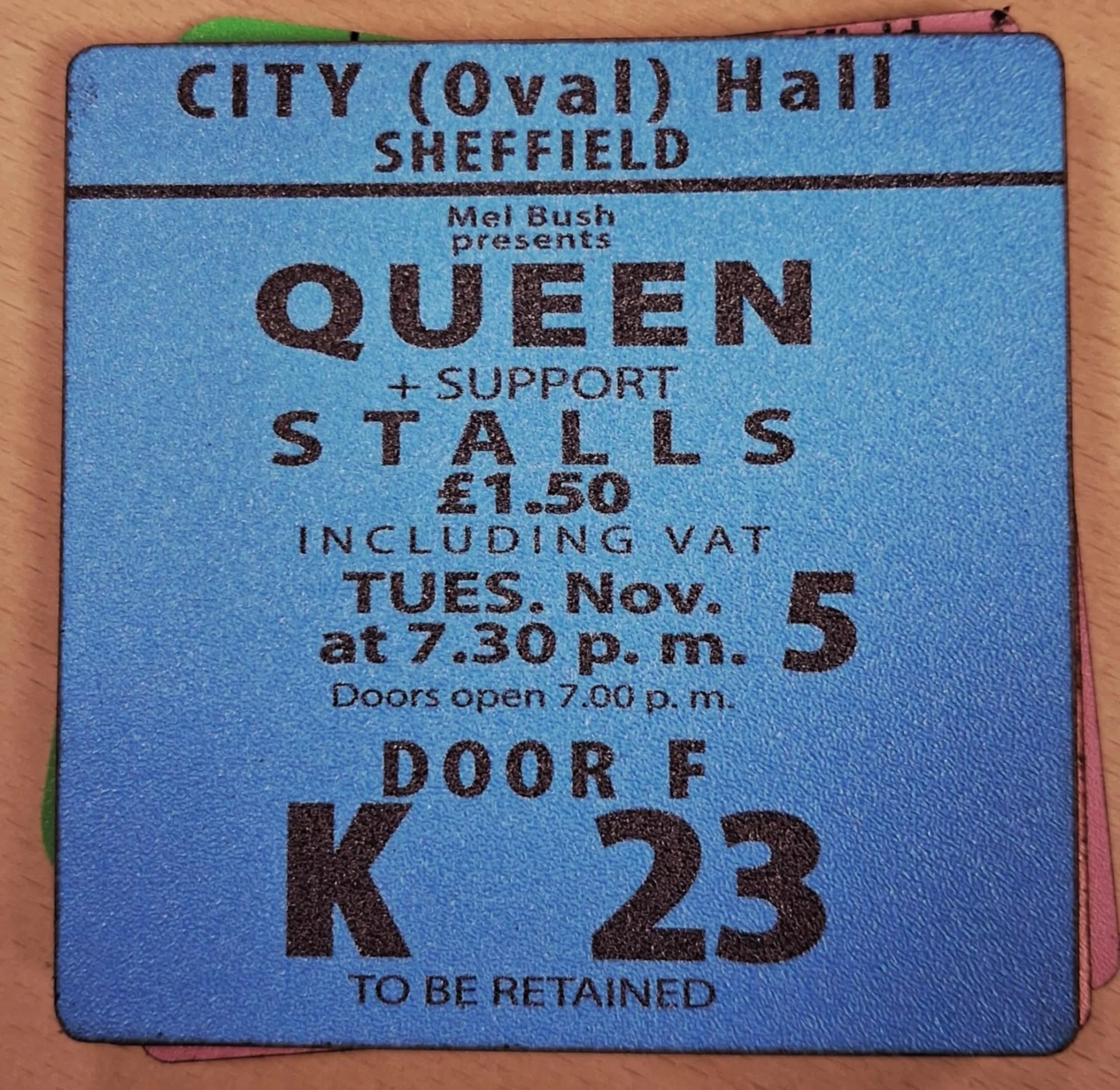 Queen Concert TicketCoaster